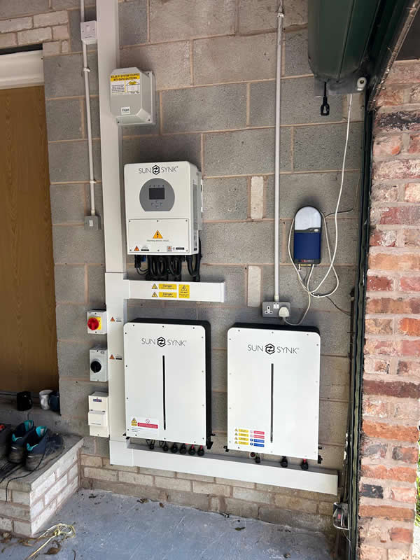 Spv Panel Installation Sunsynk Solar PV System Installation - 11 All Black Panels